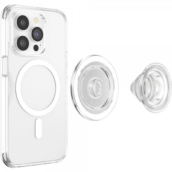 Popsockets PopGrip til MagSafe Transparent