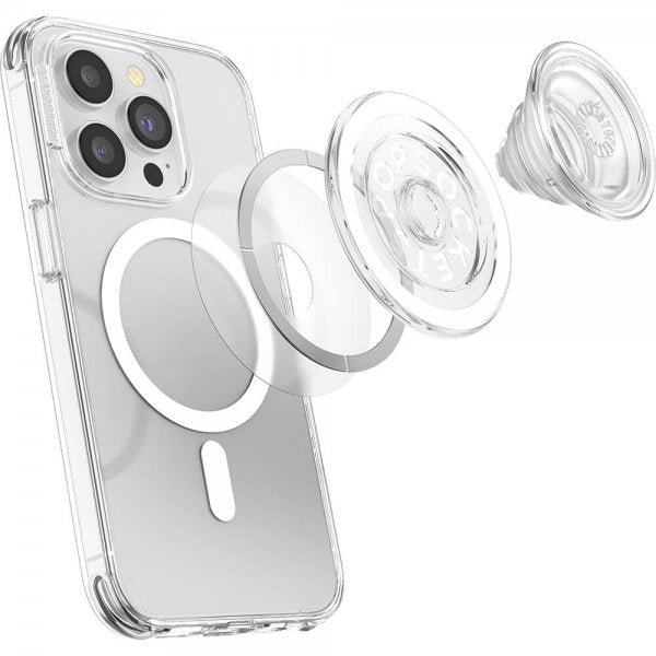 Popsockets PopGrip til MagSafe Transparent