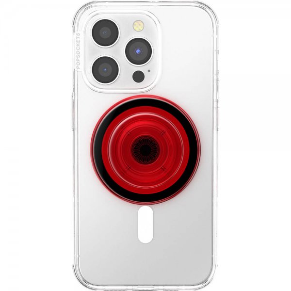 Popsockets PopGrip til MagSafe Danger Red Translucent