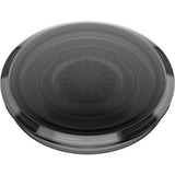 Popsockets PopGrip Transparent Sort Røg