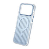 iPhone 17 Pro Max Cover Bølget MagSafe Lyseblå