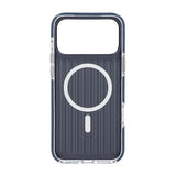 iPhone 17 Pro Max Cover Bølget MagSafe Mørkeblå