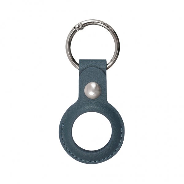 Xqisit AirTag Holder PU-etui Blå