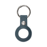 Xqisit AirTag Holder PU-etui Blå
