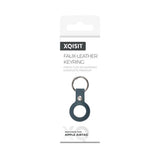 Xqisit AirTag Holder PU-etui Blå