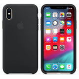 Apple Original iPhone X/Xs Cover Silikone Etui Sort