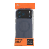 iPhone 17 Pro Max Cover Bølget MagSafe Mørkeblå