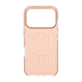iPhone 17 Pro Cover Bølget MagSafe Lysebrun