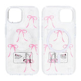 iPhone 15 Cover Mønster MagSafe Roset
