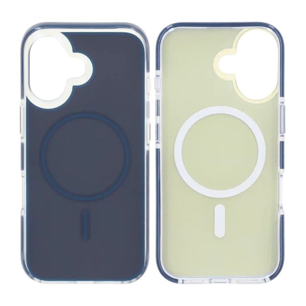 iPhone 17 Cover Bumper MagSafe Blå