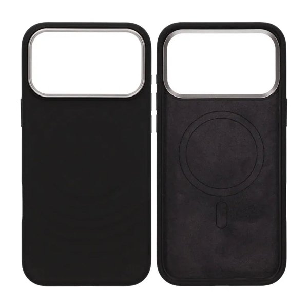 iPhone 17 Pro Max Cover Silikone MagSafe Sort