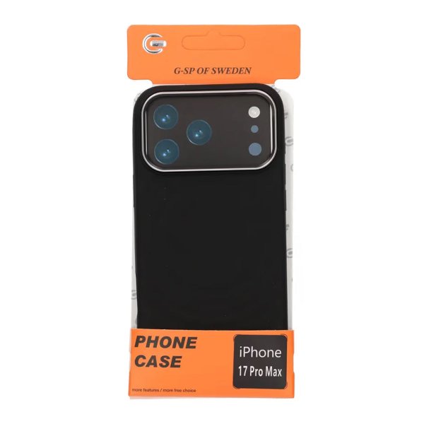 iPhone 17 Pro Max Cover Silikone MagSafe Sort