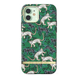 Richmond & Finch iPhone 12/iPhone 12 Pro Cover Green Leopard
