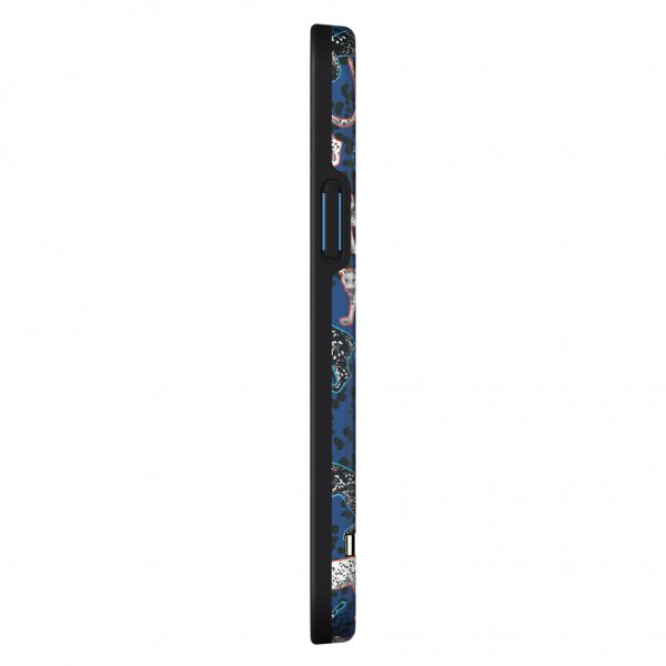 Richmond & Finch iPhone 12/iPhone 12 Pro Cover Blue Leopard