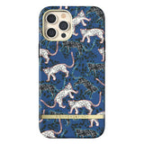 Richmond & Finch iPhone 12 Pro Max Cover Blue Leopard