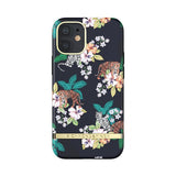 Richmond & Finch iPhone 12 Mini Cover Blomstret Tiger