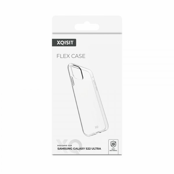 Xqisit Samsung Galaxy S22 Ultra Cover Flex Case Transparent
