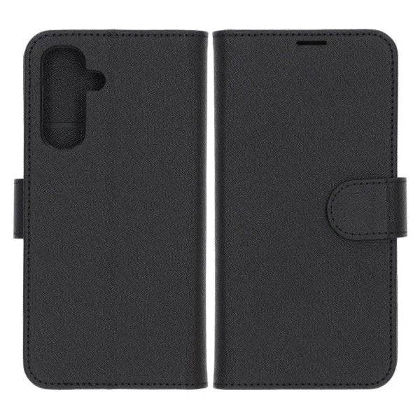 Samsung Galaxy A17 Cover med Kortlomme og Stativfunktion Sort