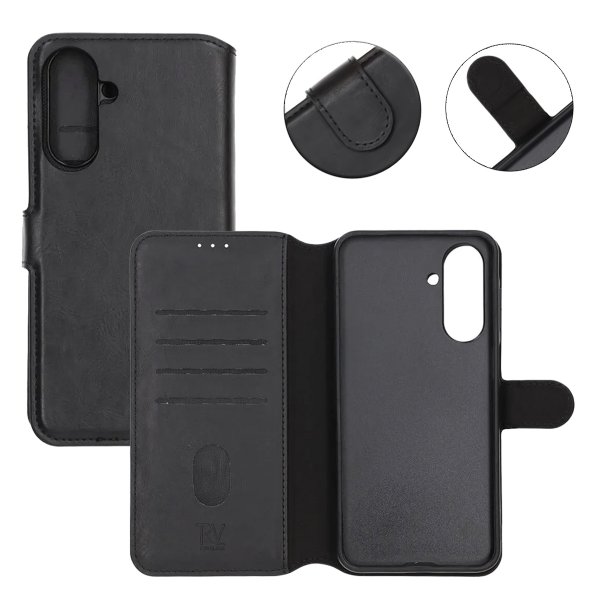 Rvelon Samsung Galaxy A17 Cover 4 Kortrum Sort