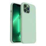 Rvelon iPhone 12/iPhone 12 Pro Silikonecover Grøn
