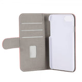 Gear iPhone 6/6S/7/8/SE Cover med Kortrum Rosa