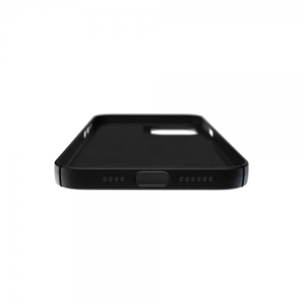 Nudient iPhone 12 Pro Max Cover Thin Case V3 MagSafe Ink Black