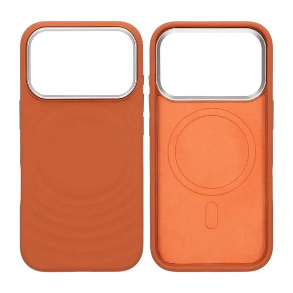 iPhone 17 Pro Cover Silikone MagSafe Orange