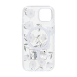 iPhone 15 Cover Mønster MagSafe Blomstergrene