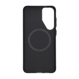 Samsung Galaxy S25 Plus Cover Kulfibermønster MagSafe Sort