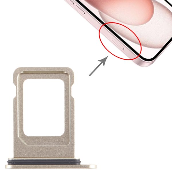 iPhone 15 og 15 Plus Max SIM-kortsholder - Gul
