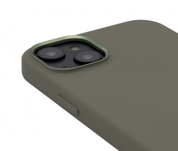 Decoded iPhone 14 Plus Cover Silicone Bagside Olive