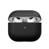 KeyBudz PodSkinz Artisan Series AirPods 3 Etui Ægte Læder Sort