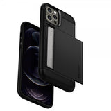 Spigen iPhone 12/iPhone 12 Pro Cover Slim Armor CS Sort