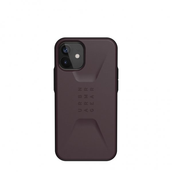 Urban Armor Gear (UAG) iPhone 12 Mini Cover Civilian Eggplant