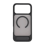 Rvelon iPhone 17 Pro Cover med Stativ MagSafe Sort