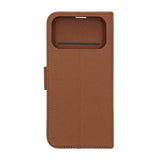 iPhone 17 Pro Max Cover med Kortlomme Standerfunktion Brun