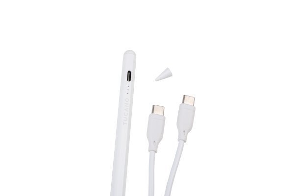 Tucano Stylus til iPad Aktiv USB-C Hvid