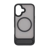 Rvelon iPhone 17 Cover med Stativ MagSafe Sort