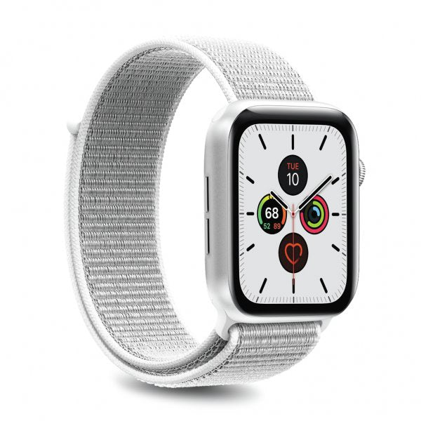 Puro Apple Watch 44/45/46mm/Apple Watch Ultra Armbånd Sport Band Ice White
