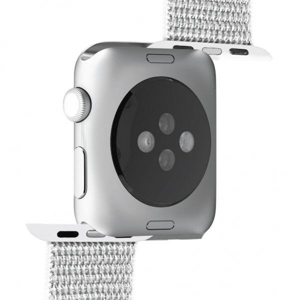 Puro Apple Watch 44/45/46mm/Apple Watch Ultra Armbånd Sport Band Ice White
