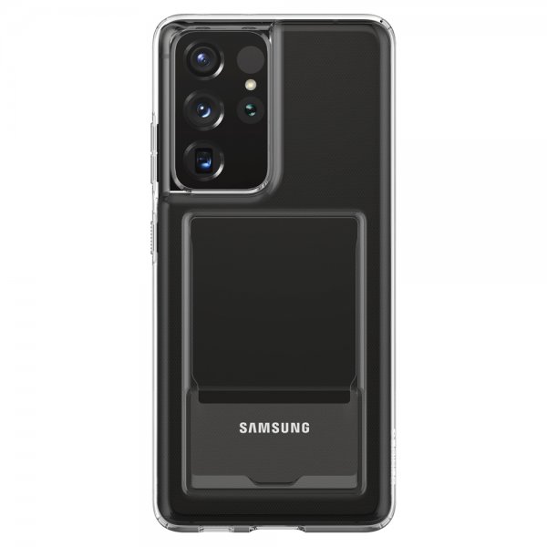Spigen Samsung Galaxy S21 Ultra Cover Crystal Slot Crystal Clear