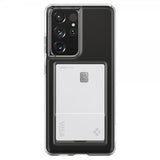 Spigen Samsung Galaxy S21 Ultra Cover Crystal Slot Crystal Clear