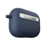 KeyBudz AirPods Pro Cover PodSkinz HyBridShell Series Nøglering Cover Midnatsblå
