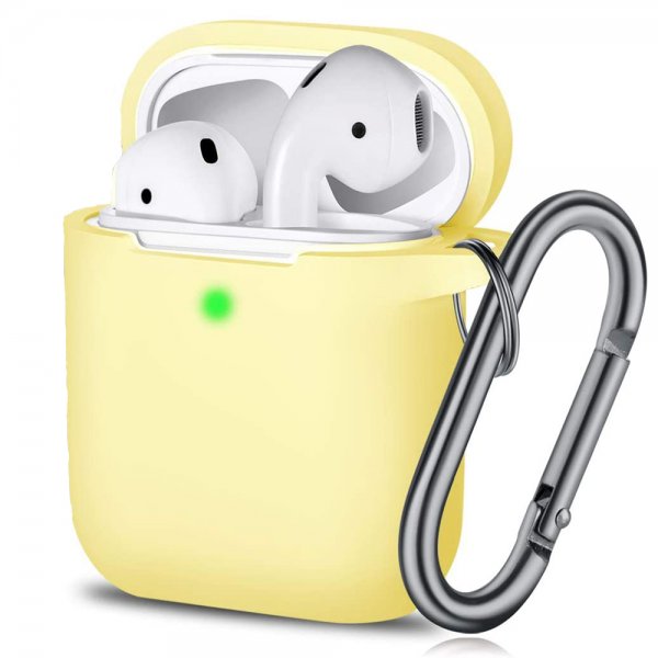 KeyBudz AirPods (1/2) Cover PodSkinz KeyChain Series Pastellergul