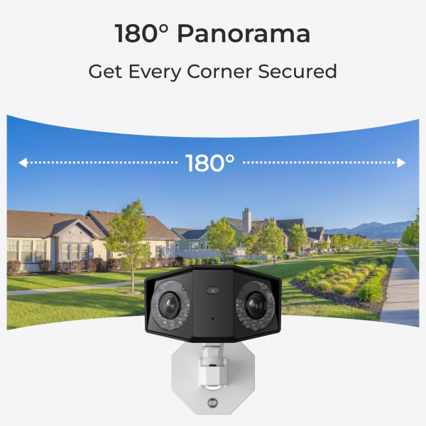 Reolink Duo 2 PoE (P730) 4K PoE udendørskamera Hvid