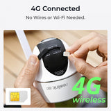 Reolink Go PT Ultra (G440) 4K Udendørskamera med batteri