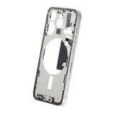 Midterramme med smådele til iPhone 15 Pro - Hvid Titanium OEM