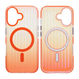 iPhone 17 Cover Bølgepap MagSafe Orange
