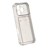 iPhone 17 Pro Cover Kortholder Transparent Sort