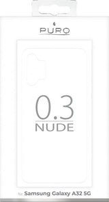 Puro Samsung Galaxy A32 5G Cover Nude Transparent